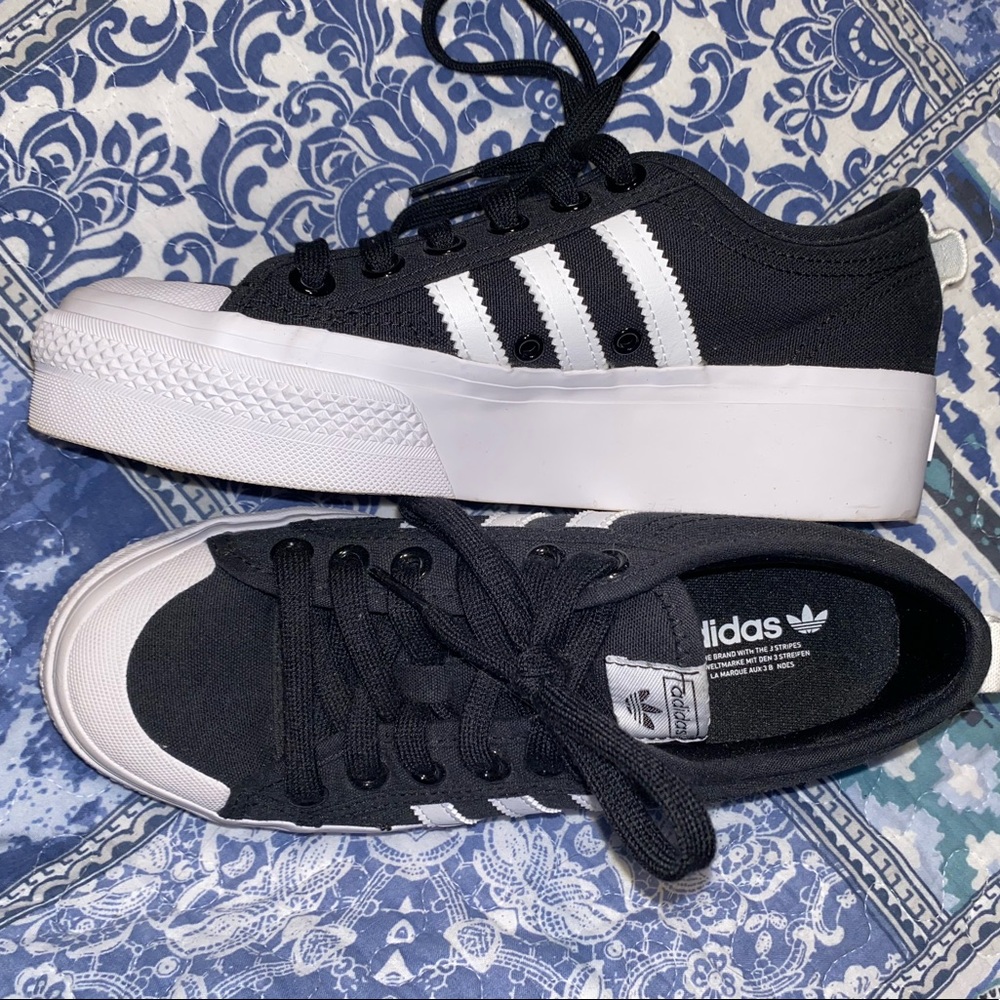 Black Platform Adidas